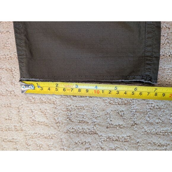 Vuori Ripstop Drawstring Pants Women XL XLarge Olive Green VW450 Organic Cotton - Picture 9 of 9